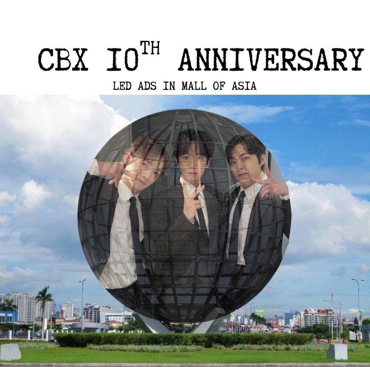 CBX_Unite's tweet photo. 🎊𝗖𝗕𝗫 10𝗧𝗛 𝗔𝗡𝗡𝗜𝗩𝗘𝗥𝗦𝗔𝗥𝗬 🎊

Let there be light! in celebrating CBX 10th Anniversary details is here, want this magical moment happen for CBX to celebrate the anniversary a extra special?

The donation drive for this project it's now open and ongoing and we need your help to make it possible. Your contribution to these donation drive for CBX will help us turn this magical moment into reality.

📍Location/Mall: Globe Rotunda,Pasa. Metro Manila

Donation Drive : https://t.co/kMpnzg2spk

#CBX #チェンベクシ #첸백시