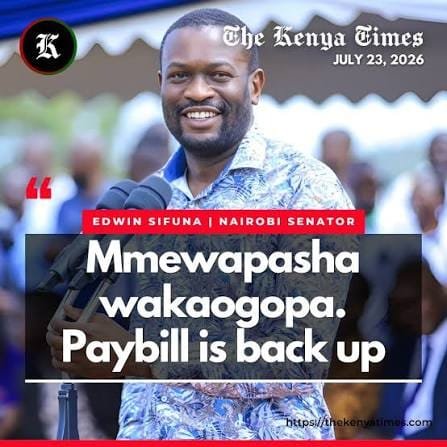chris29ke's tweet photo. Sifuna huwa anasema Kenyans are overtaxed and  struggling to make ends meet, na yeye ndio anaambia wakenya wamfund apate pesa za campaign. If people are really going through hard times, where does he expect them to get the campaign money from? https://t.co/4oVDHTSrtl