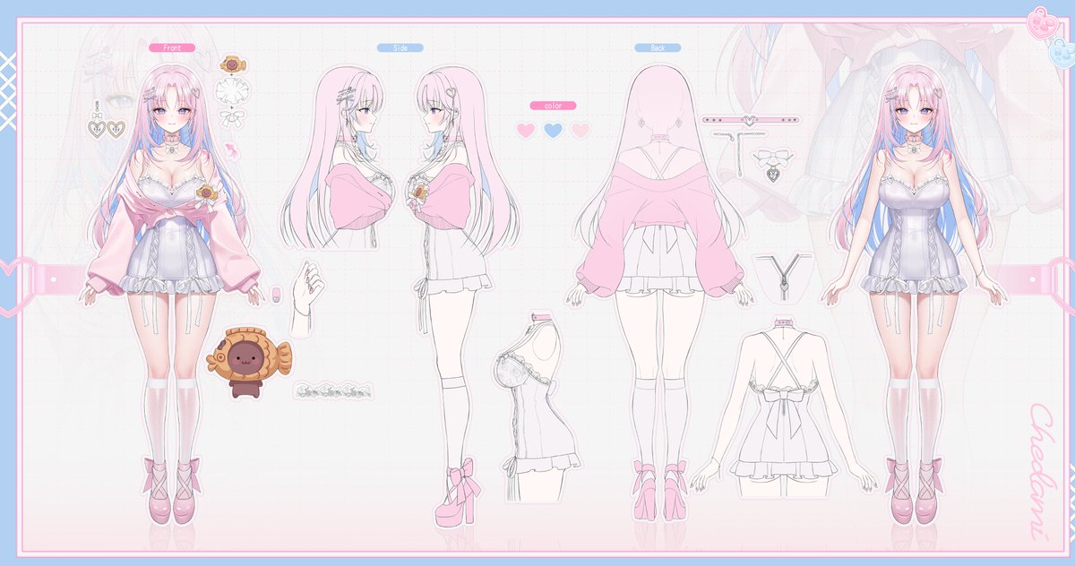 yunsayeonh50431's tweet photo. #rt #RT이벤트 #vtuber #버츄얼 #adoptable  #버츄얼지원 #수요조사 #버튜버

안녕하세요. Vtuber 지망생 분들께 모델을 제공할 예정입니다.

제공 목록 - 리깅이 완료된 버츄얼 1체, 손동작 등 추가 파츠, RT 전단지, 삼면도, ppt등

적합한 영혼을 구한 뒤, RT 추첨으로 스타벅스 깊티를 드립니다. https://t.co/Go9N4VlYvR