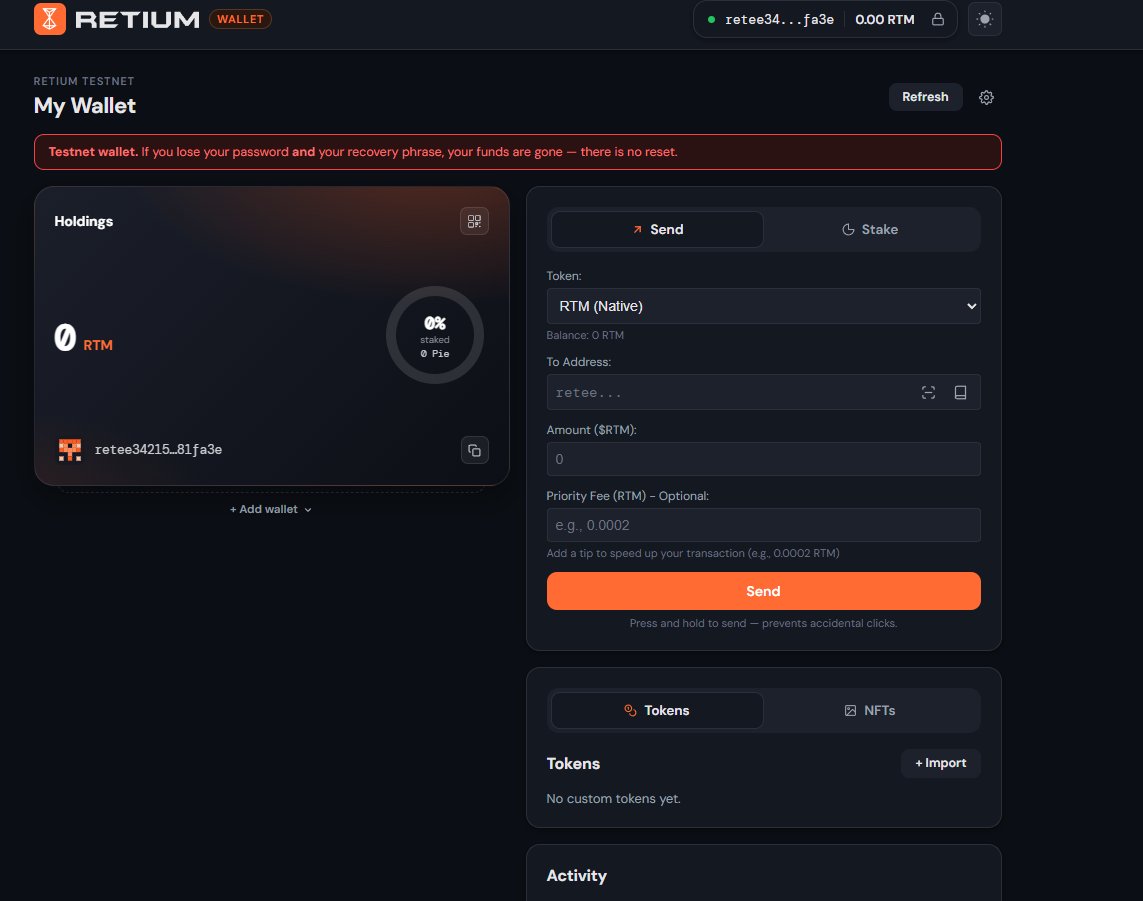 xvx____xvx's tweet photo. The @RetiumChain testnet is live today—start exploring the network and have fun

Don't miss this extraordinary opportunity—let's fight together.
RTM-BRSV7G https://t.co/Ui0p8KKnte