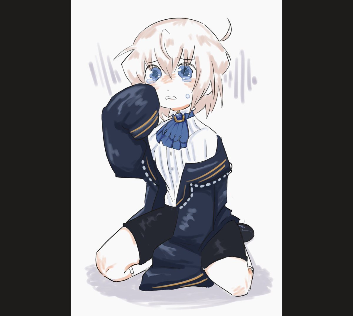 featherpit's tweet photo. Cute bubbly tears. 🩵 https://t.co/CINQwyexC5
