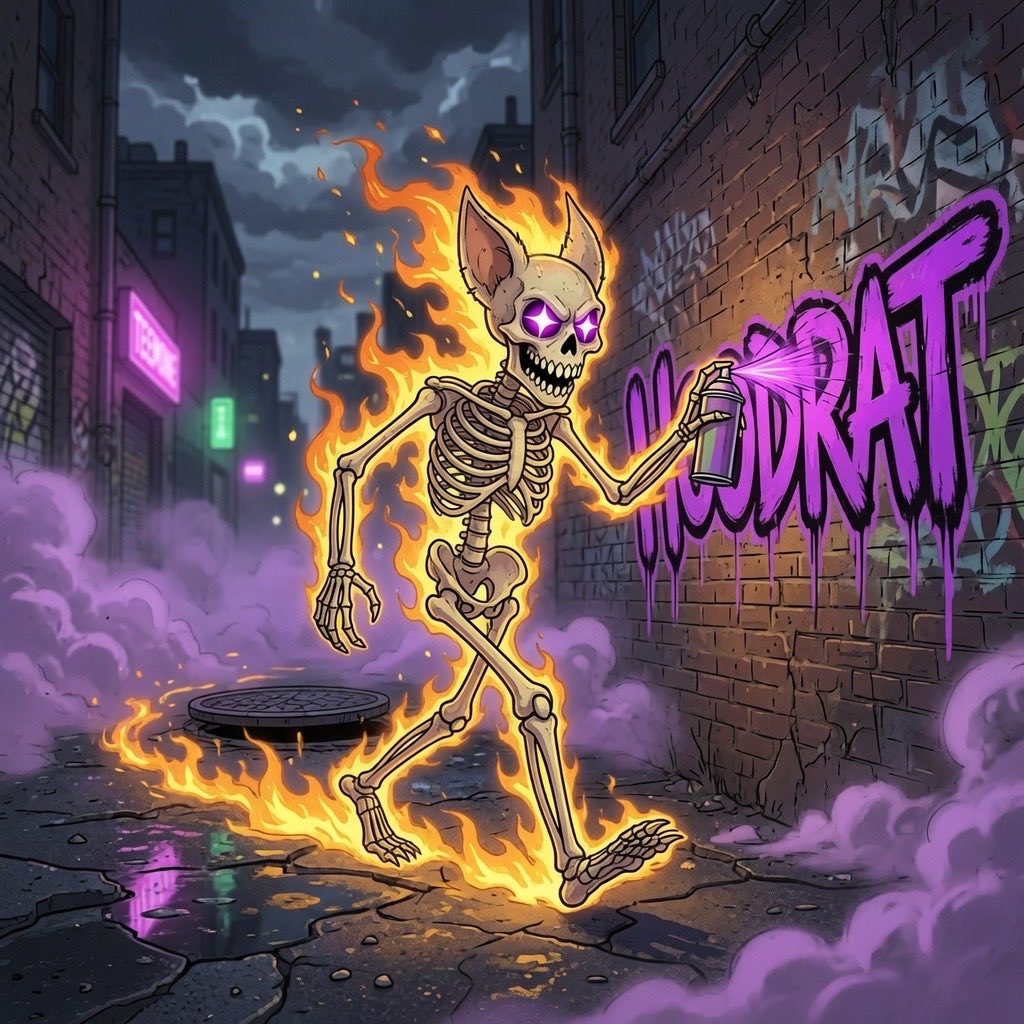swizzxxx's tweet photo. I’m up to some @hoodrat_coin sh*t https://t.co/M48tpTs8xz