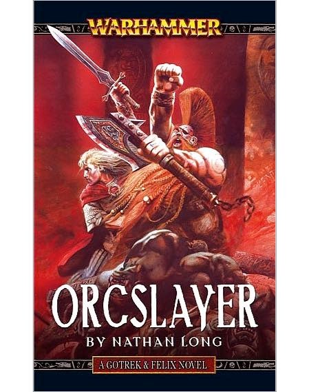 WHBookRatings's tweet photo. Orcslayer by Nathan Long 6/10.  Also the title is a deception. https://t.co/qHKxiHGOlP