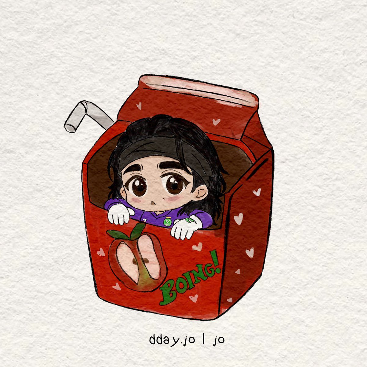 ddayjin's tweet photo. hice un carlitos dentro de una cajita de boing de mamzana, siento que sería su sabor favorito 🫶🏼 https://t.co/vZElZ6aJxS