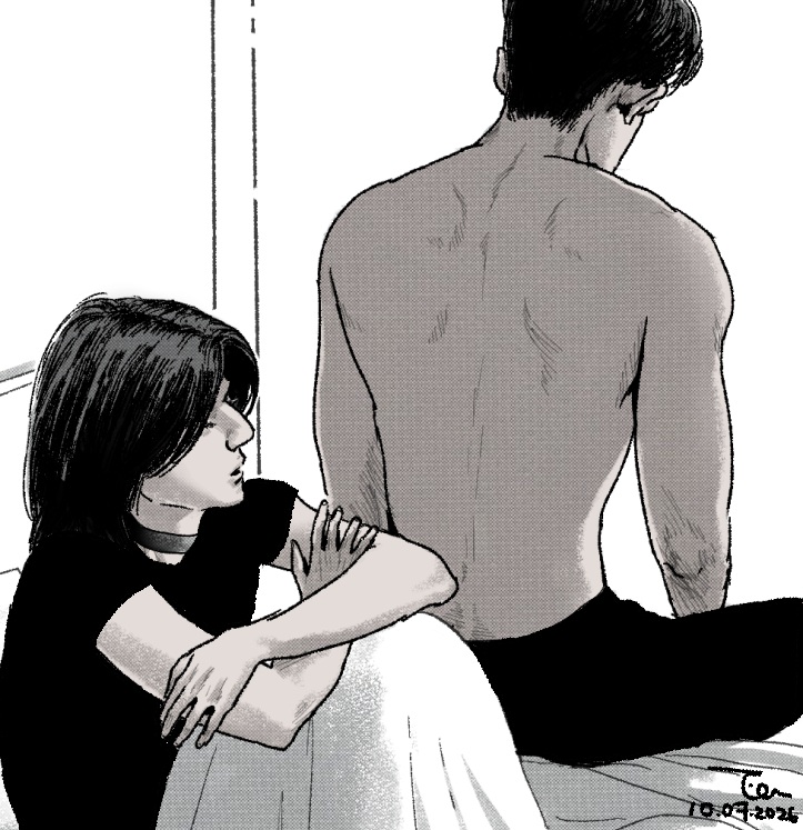 Tien1216's tweet photo. SAM X JET #illustration #manga #drawing #comic #myartwork #bl #yaoi #boyslove #DanielWu #StephenFung #イラスト #漫画 #吳彥祖 #馮德倫 #絵描き #コミック #まんが #マンガ #drawingoftheday #創作漫画 #腐向け #創作BL #美少年の恋 #美少年之戀 #bishonen #落書き #オメガバース #omegaverse https://t.co/wECsWIZwNw