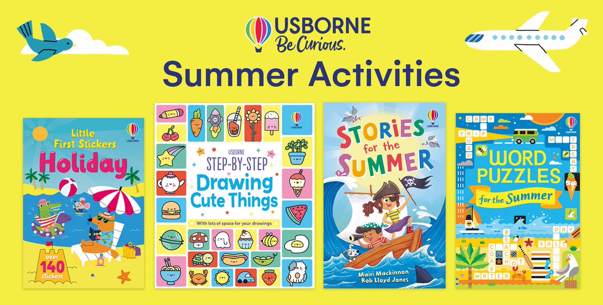 readingzone's tweet photo. Last chance this week to enter @ReadingZone's Summer #Giveaway!
Check out our full page of competitions for a chance to win these fabulous activity books @Usborne!🥳
➡️https://t.co/2kILaehrji https://t.co/X4jzbBeA7g