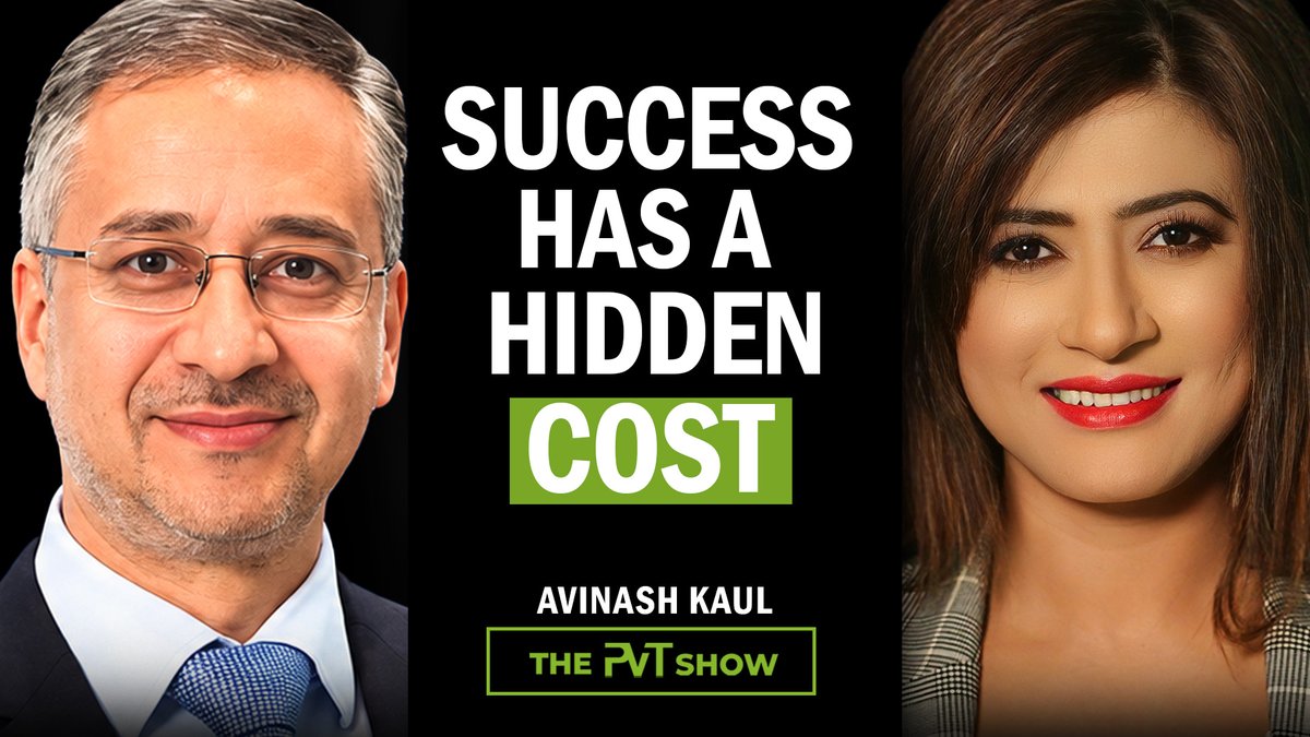 PoonamVT's tweet photo. Episode #48 is LIVE!

What does it really take to rebuild your life after losing everything?

In this powerful conversation with Avinash Kaul, author of The Next Mountain and one of India’s youngest CEOs, we explore his extraordinary journey from the Kashmir exodus to the corporate boardroom, and why success is never the final destination.

This episode is about resilience, leadership, purpose, career growth, navigating office politics, and finding the courage to climb your next mountain.

Watch the Full Podcast on YouTube – The PVT Show by Poonam Vijay Thakkar
.
.
.
@avikaul @HarperCollinsIN 
#AvinashKaul #TheNextMountain #ThePVTShow #PoonamVijayThakkar #Leadership #Resilience #CareerGrowth #Success #Purpose #Corporate #CEO #Business #Motivation #HarperCollins