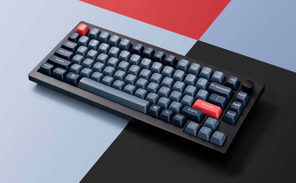 techwithtristan's tweet photo. When people buy their first mechanical keyboard, one of the biggest decisions is choosing the layout.

Full-size keyboards give you everything, but they also take up a lot of desk space.

60% keyboards are compact, but you lose dedicated arrow keys and function keys.

75% keyboards offer a great middle ground by keeping the important keys while saving space.

The Keychron V1 is a great example of this layout, giving users a compact design without sacrificing everyday usability.

Would you choose a 75% keyboard, or do you prefer a different layout?

@KeychronMK