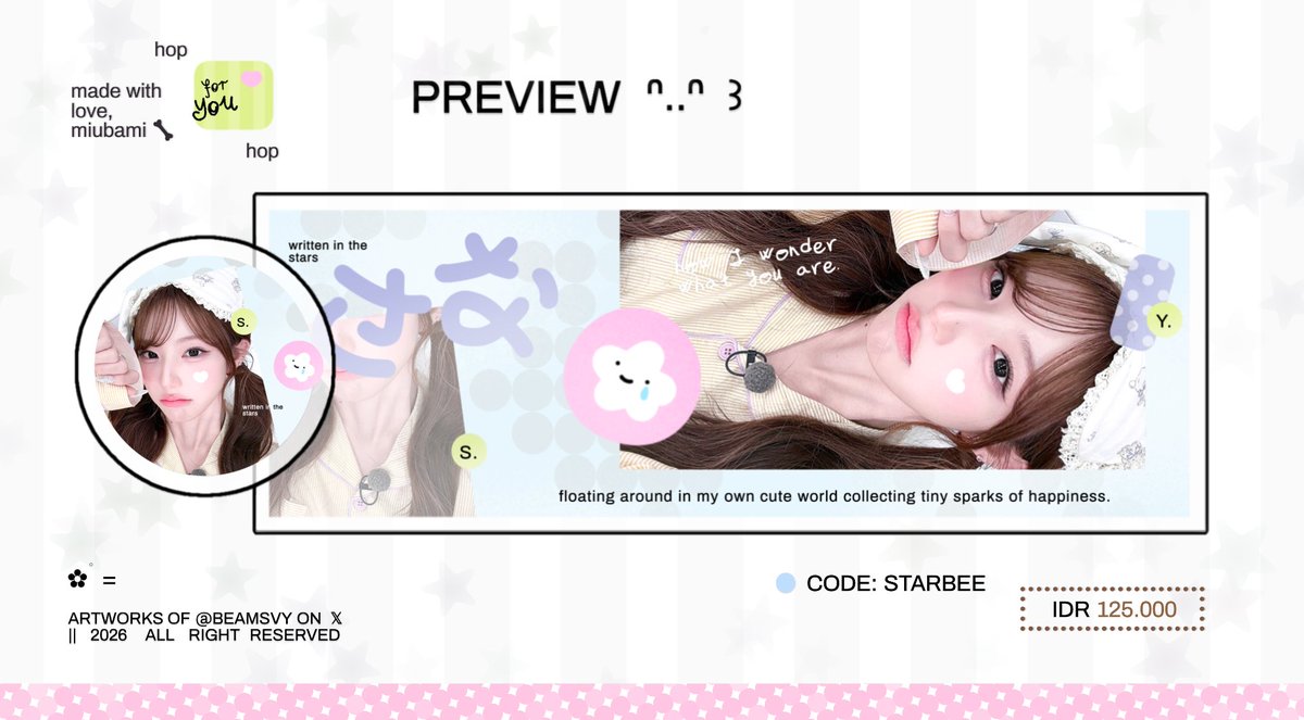 beamsvy's tweet photo. ✷ repost would be appreciated ____< ♥︎

hemloo muncimuns! [ quick ospek ] mari berkenalan dengan (2) template layout yang akan aku jual nanti, namanya: starbee &amp; so meow :3  bantu diospek ya!  ꒱ 

t. #zonauang (layout model ufs) https://t.co/oPIfgInebz