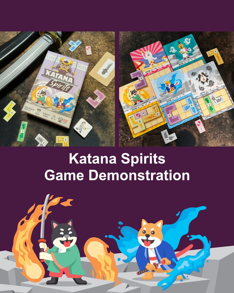 GeoffreyChia's tweet photo. Good Spirit Games will be exhibiting at the Asian Board Games Festival Malaysia 2026, featuring Katana Spirits.

Special thanks to https://t.co/MRmE9JBp5n for organising. https://t.co/XGBBd9OEoW