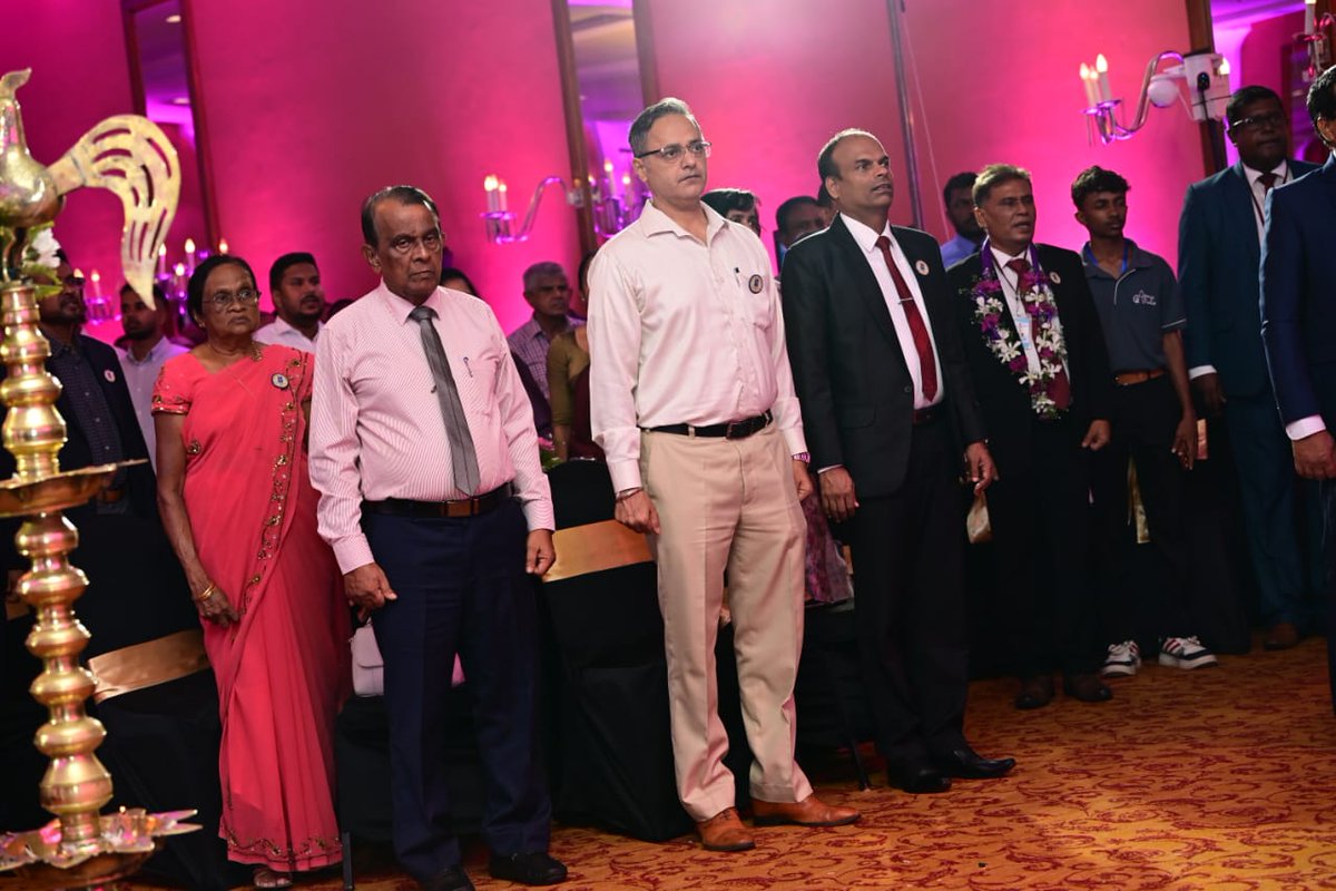 CgiHoc's tweet photo. On 28 July 2026, Consul General @harvinder3214, along with Prof. Susiripala Manawadu, Hon. Governor of the Southern Province, joined the Annual General Meeting & Award Ceremony of the Galle District Chamber of Commerce & Industries, held at Jetwing Lighthouse Hotel in #Galle. https://t.co/mcAINjDmam