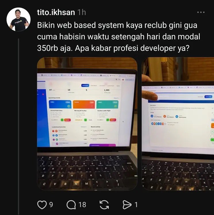 txtdrprogramer's tweet photo. padahal tanpa modal pun bisa https://t.co/xWG8xa1lTS