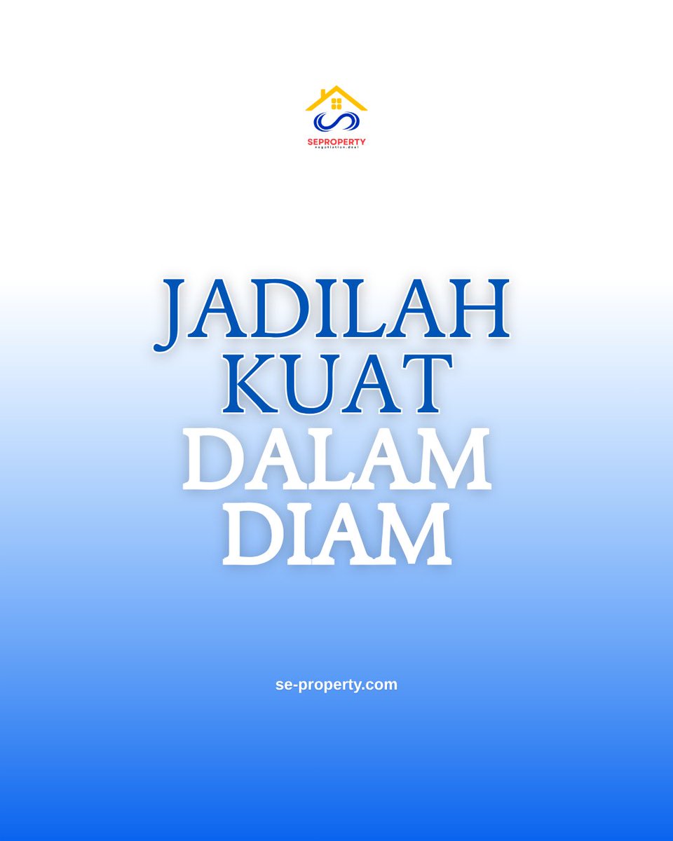 Semasa_Property's tweet photo. Jadilah kuat dalam diam, karena tidak semua perjuangan perlu diumumkan. 

Tetap melangkah dengan tenang, sebab hasil terbaik sering lahir dari kesabaran yang tak banyak bicara.
.
.
#tetapsemangat #motivasihidup #katakatabijak #inspirasihariini #seproperty https://t.co/XRTKnaoFb3