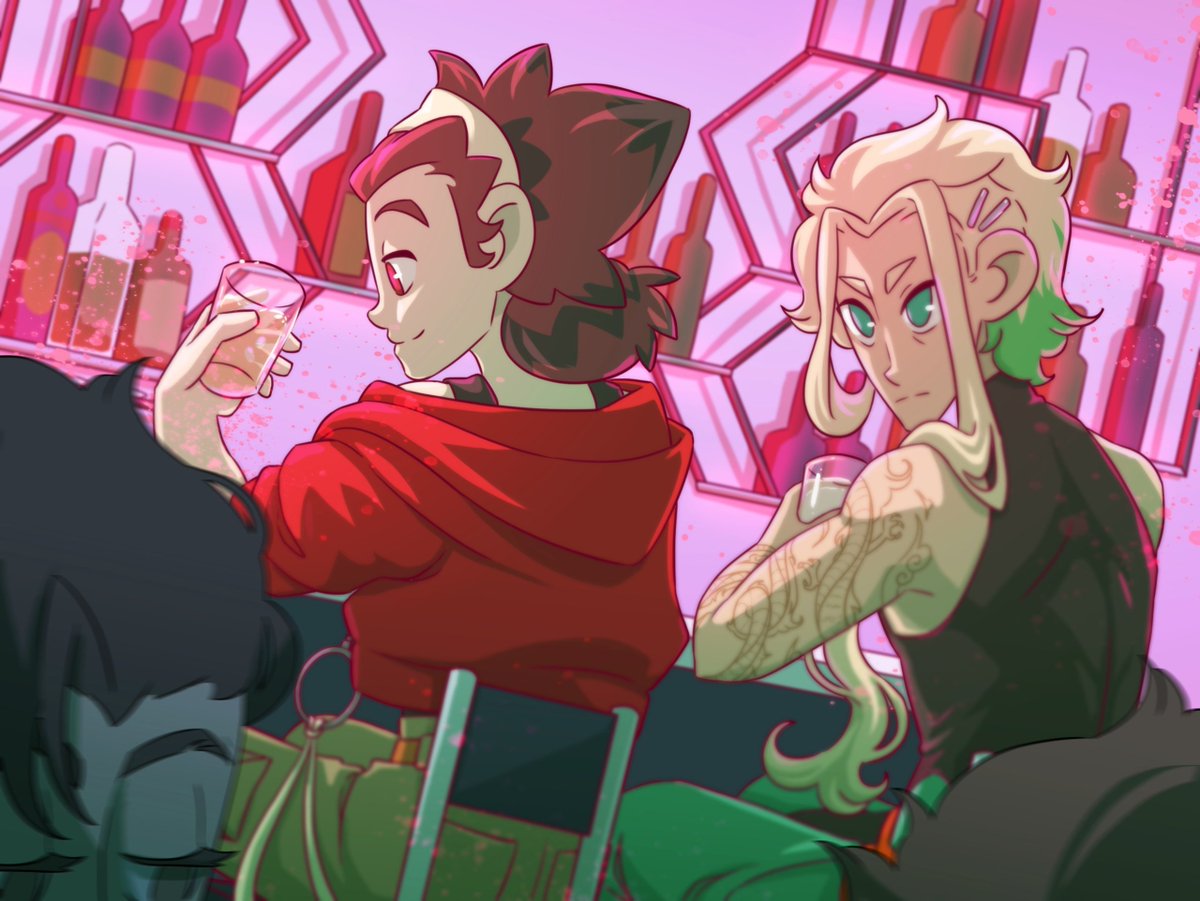 martz_smile's tweet photo. "What are you doing here?" 

I wish they get to be friends in the future https://t.co/wRGAjhzYZ7