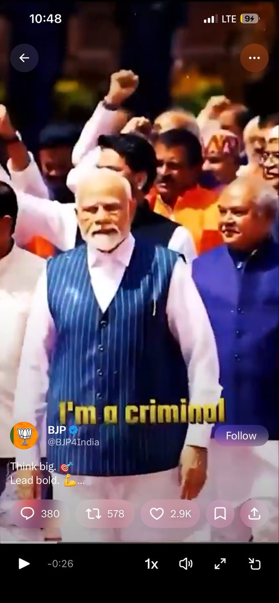 UnInsanity_'s tweet photo. @BJP4India Your words not mine https://t.co/GgMKizUWTB