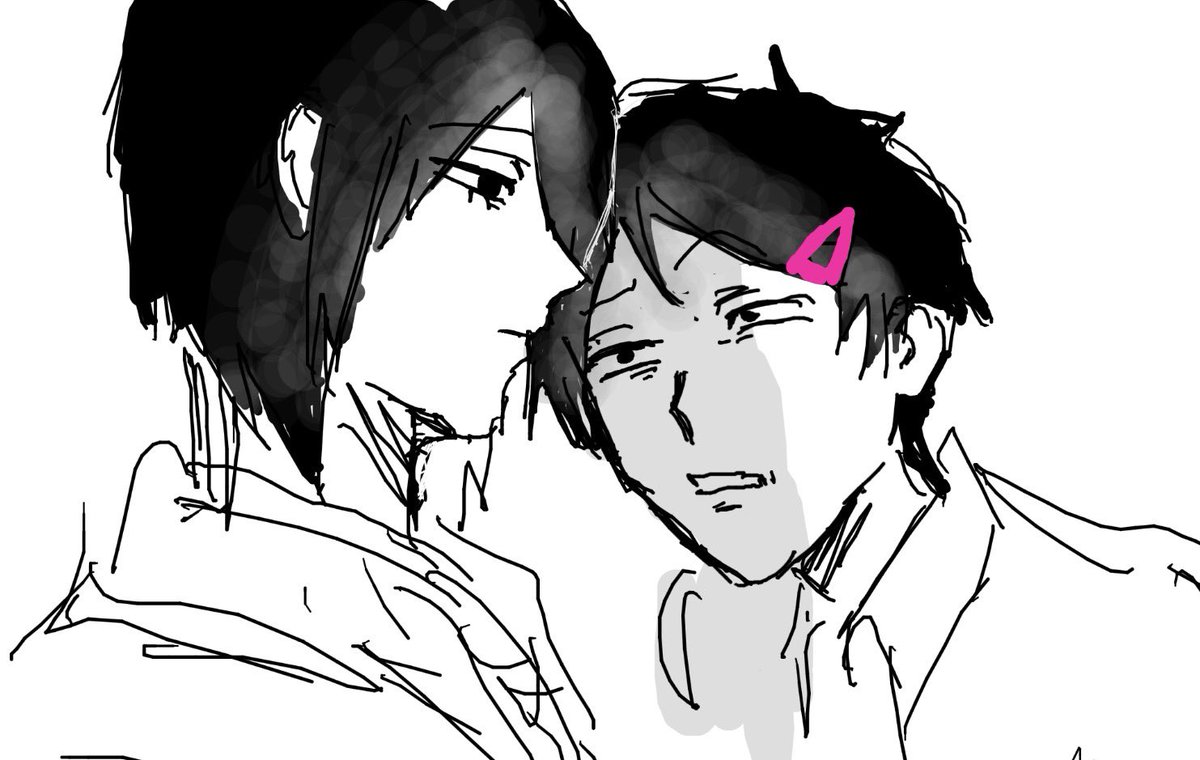 Panpan_0411's tweet photo. 絵チャ創作うちよそ https://t.co/ojCMBuIxgD