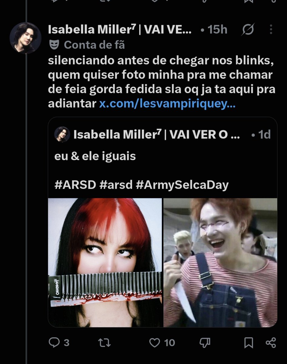 lsarepool's tweet photo. Esse tweet aqui não é uma crítica. É uma menina que tem problema com a própria autoestima e que ta esperando validação do fandom que ela faz parte pra se sentir melhor. A pessoa chega ao ponto de postar foto do proprio corpo pra provar que não é o que estão falando...o engraçado é que esse fandom chamou a jennie de puta por muito menos. Entendemos agora o pq delas terem odio da jennie