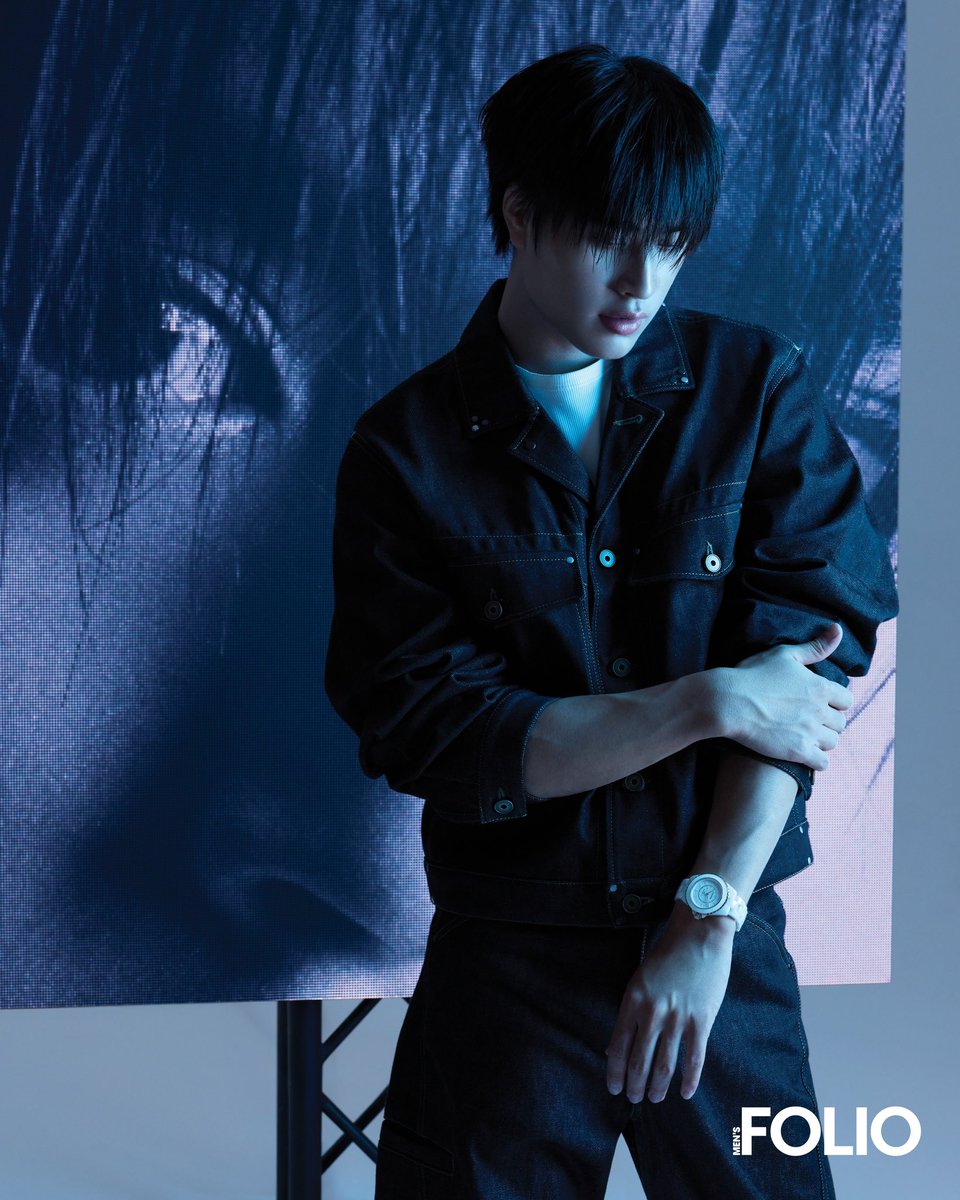 GeminiHome_TH's tweet photo. IG: mensfoliomy 

#MensFolioXGemini 
#CHANELXGEMINI
#Gemini_NT #เจมีไนน์ @gemini_ti 

When it comes to @gemini_ti , there is a sense of ease that fits all hours and all seasons. Be it on or off stage, with a bowl cut and sequinned outfit, in front of Kendall Jenner or a familiar podcast host, you see different facets that tint his underlying personality — exuberant and cheeky at times, earnest at others. 

Much like the @CHANEL  J12 that sits on his wrist, these different sides do not contradict one another, but stand as timeless elements that bring him closer to those who pay attention.

Head to the link in bio for the full story.