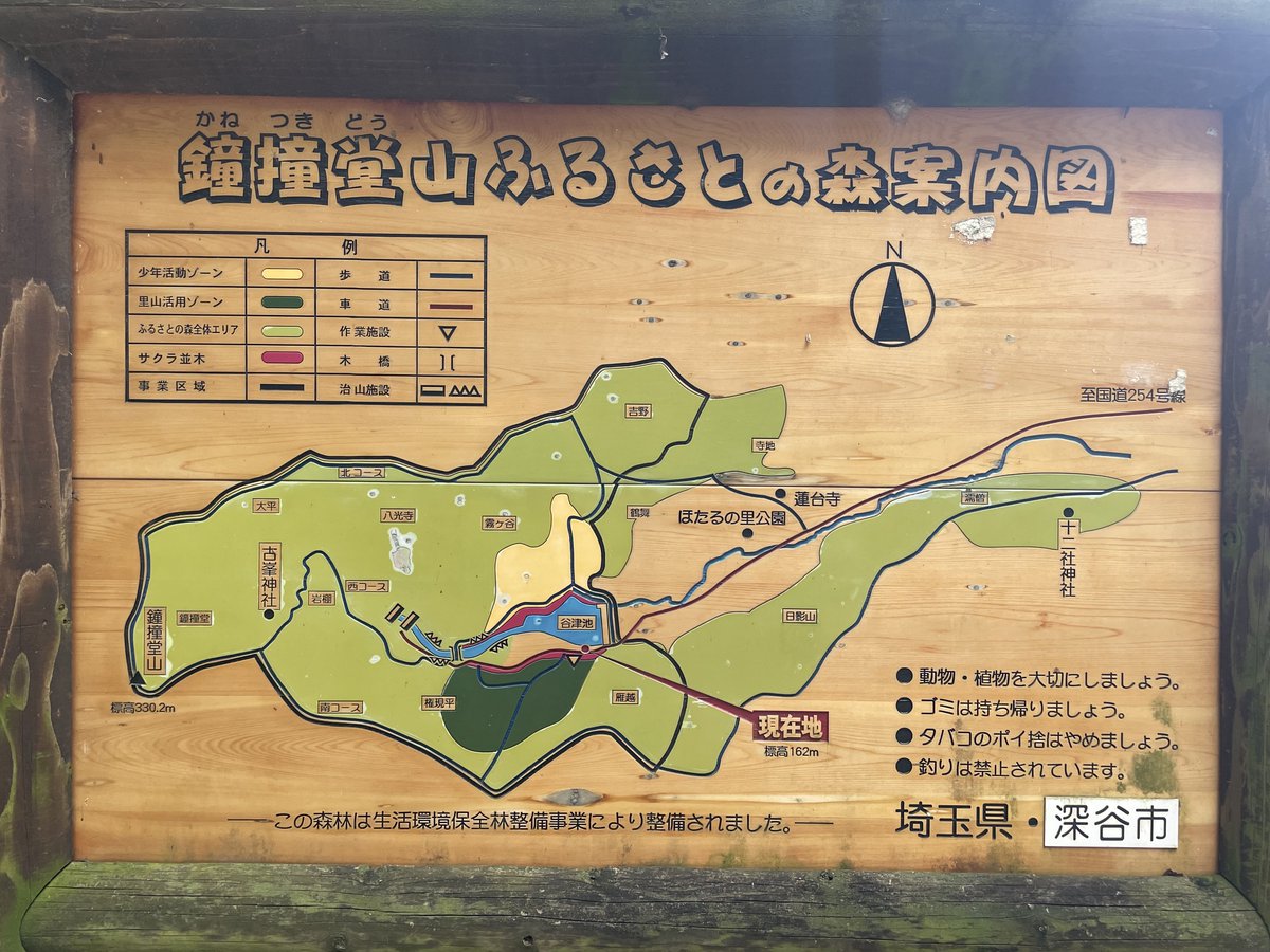 iugoka's tweet photo. ◎鐘撞堂山(330.2m)
＞山頂の植生も見どころがある。
ロウバイ、シュンラン、カタクリ、サクラ、スズラン、ヤマユリ、ギボウシ、ハギ、マユミ、紅葉🍁等々
◎埼玉県立 川の博物館
https://t.co/JEppO2kfMi https://t.co/8vXc1ClQKC