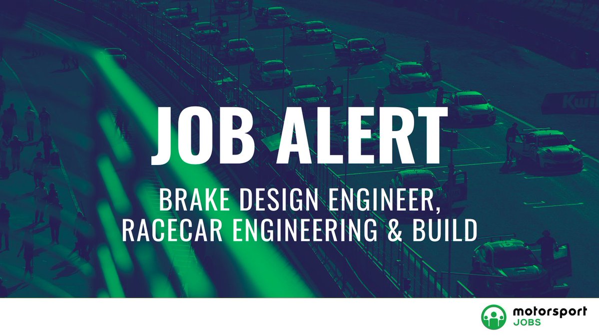 Motorsport_Jobs's tweet photo. Brake Design Engineer role
Apply 🔗 https://t.co/wjyihgwC9K
#motorsportjobs #motorsport #jobs #jobalert #autosport #jobsinmotorsport #hiring #designengineer #brakes #racecar #CatiaNX #Creo #Solidworks https://t.co/cc8iSFQXqi