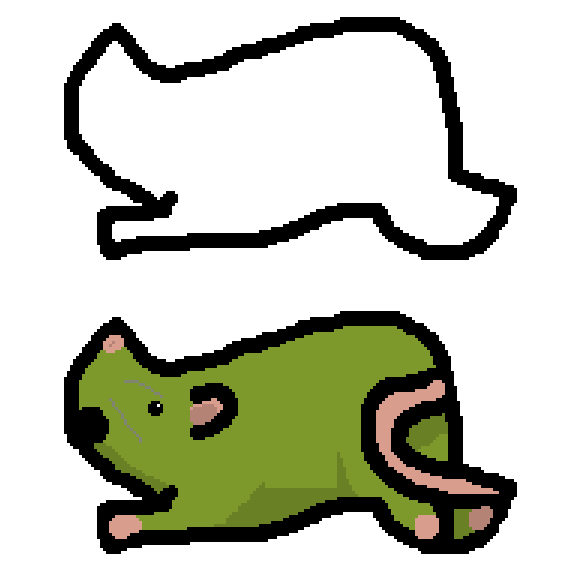 PigeonGod39's tweet photo. Daily Rats for no reason

Day 762: Weird Starting Shape Rat #rat #pixelart https://t.co/jaWNMIJNh2