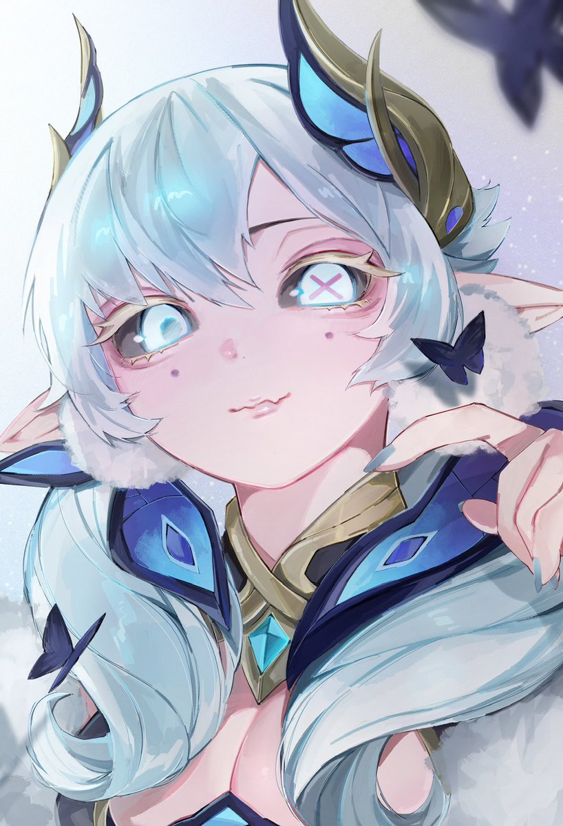 nakiyande's tweet photo. 妖精の王宮グウェン🦋
#Gwen #artoflegends https://t.co/pEWWSKfqG5