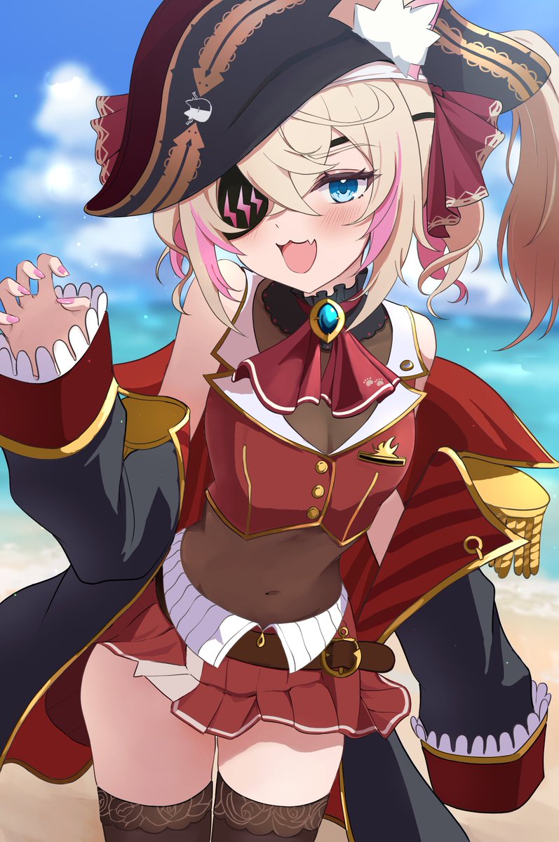 tattti2022's tweet photo. モコちゃんマリン船長衣装🏴‍☠️🐾
#FWMCpix https://t.co/UUhWeGtrua