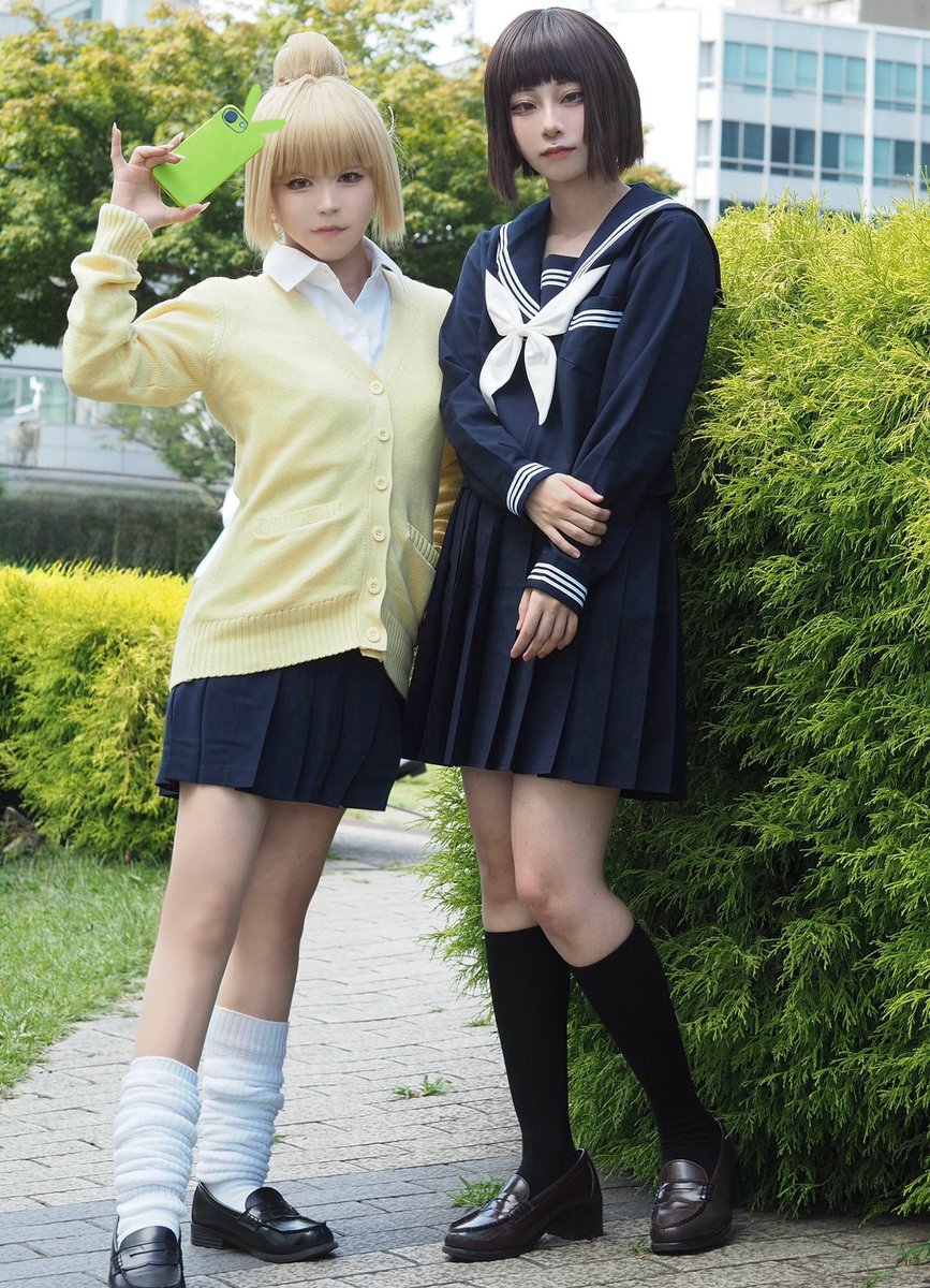 konatu_cos_'s tweet photo. 呪  術  廻  戦       /      Cosplay

                        　         美    々    子
              枷       場
　　　　　　　　　   菜    々    子

📷:  @Naoto_anchor    さん
美々子:@S_cos__         さん

 #コスサミ2026 https://t.co/IUmDNFUnh5