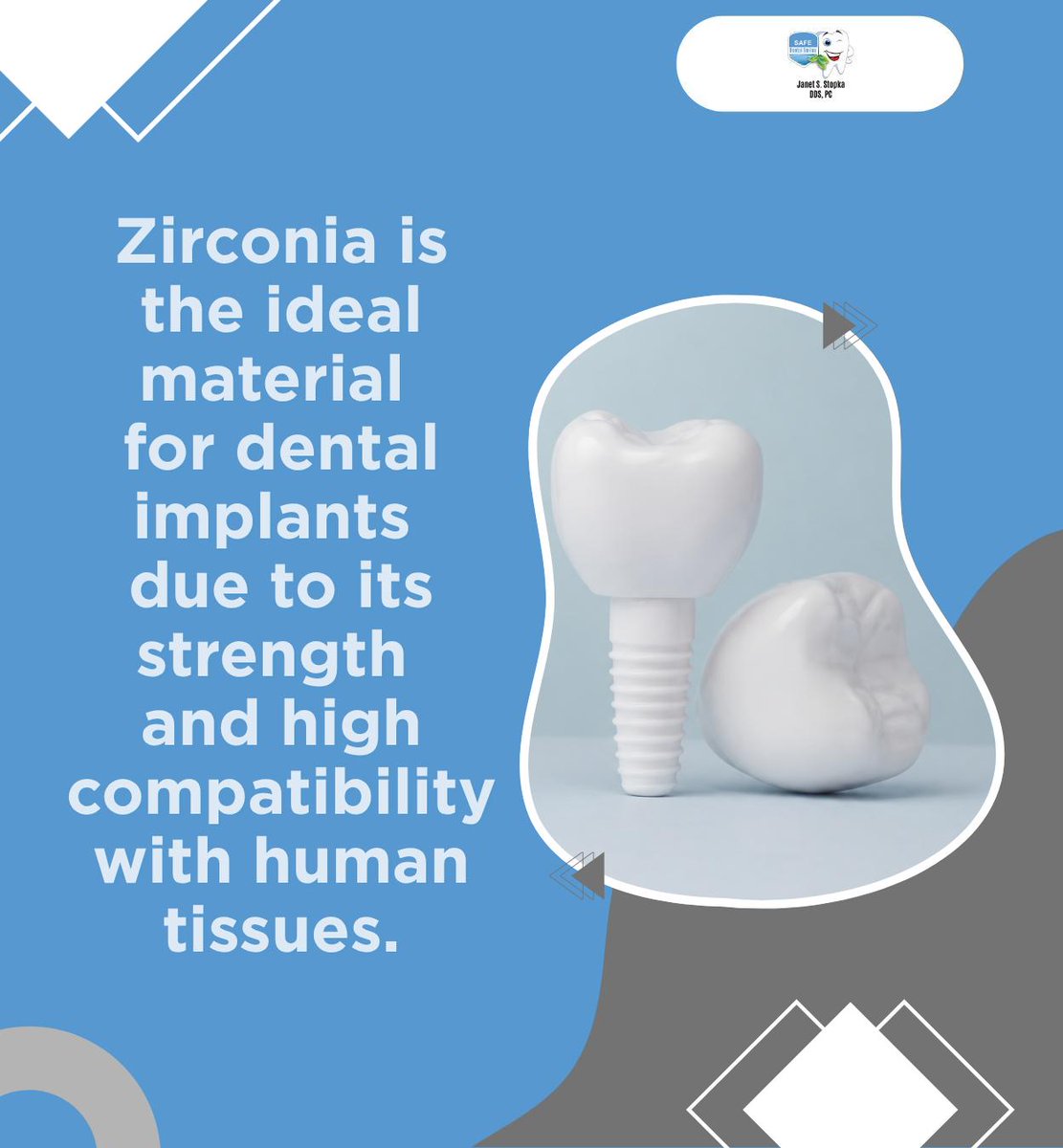StopkaJanet's tweet photo. Zirconia implants are durable, biocompatible materials that support gum health and provide a natural, tooth-like appearance. Restore function and enjoy a lasting smile today.
https://t.co/VAkWHLTT4M

#zirconiaimplants #zirconia #dentalimplants #burrridge #IL #safedentalsmiles https://t.co/CQ16EWJ3nb