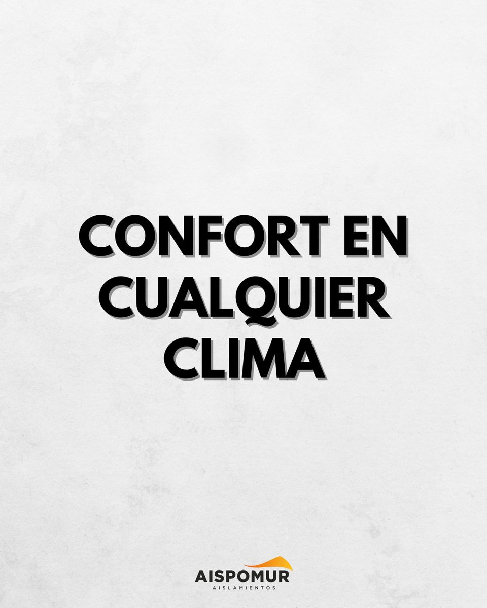 aispomur's tweet photo. El poliuretano actúa como una barrera térmica que protege tu hogar frente a temperaturas exteriores extremas, tanto en invierno como en verano. 

Esto permite mantener un ambiente interior agradable sin depender constantemente de sistemas de climatización ❄️. https://t.co/xquF6GRRB2