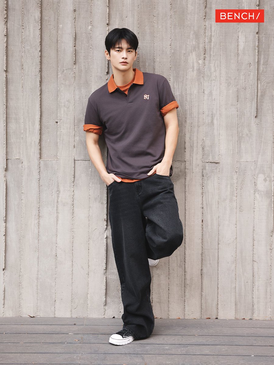benchtm's tweet photo. Smart style starts here. Seo In Guk shows how #BENCHCollaredTees keep every look effortlessly polished.

Get the look:
Collared Shirt (BTC4273BR4) P599
Inner Shirt (BOT3154OR4) P459
Pants (BPD0930BD3) P1,199     
   
Buy Official, Buy Original! Get these products plus more from our official online stores:
🔗https://t.co/dCakf3y0ut
🔗https://t.co/8wgoInypJw
🔗https://t.co/UVQJ0Gsijm
🔗https://t.co/IOwcnZkcrg
🔗https://t.co/Z1geGbSCuM

Buy only from official BENCH stores and online platforms to ensure authentic and high-quality products.