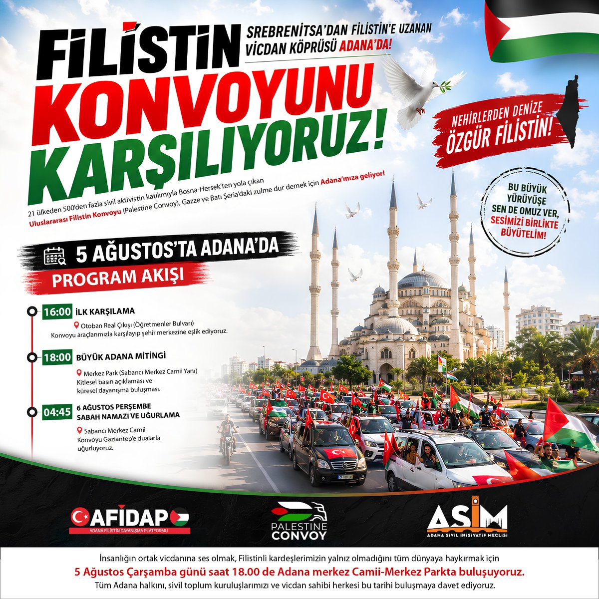 AdanaOze's tweet photo. Adana’dan Gazze’ye Kardeşlik Köprüsü! https://t.co/nxDRrOMNYX