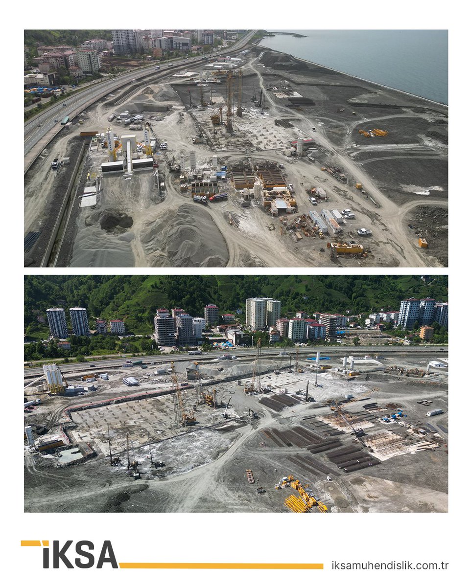 IksaMuhendislik's tweet photo. Rize 800 Yataklı Şehir Hastanesi'nin sarsılmaz temellerinde İKSA imzası var! İleri teknoloji makine parkımızla zorlu zemin koşullarını aşıp geleceğin dev yapılarını güvenle inşa ediyoruz.

Büyük Projelerin Sağlam İmzası.

#İksaMühendislik #Geoteknik #ZeminMühendisliği #DerinTemel https://t.co/zYfrlwF7LK