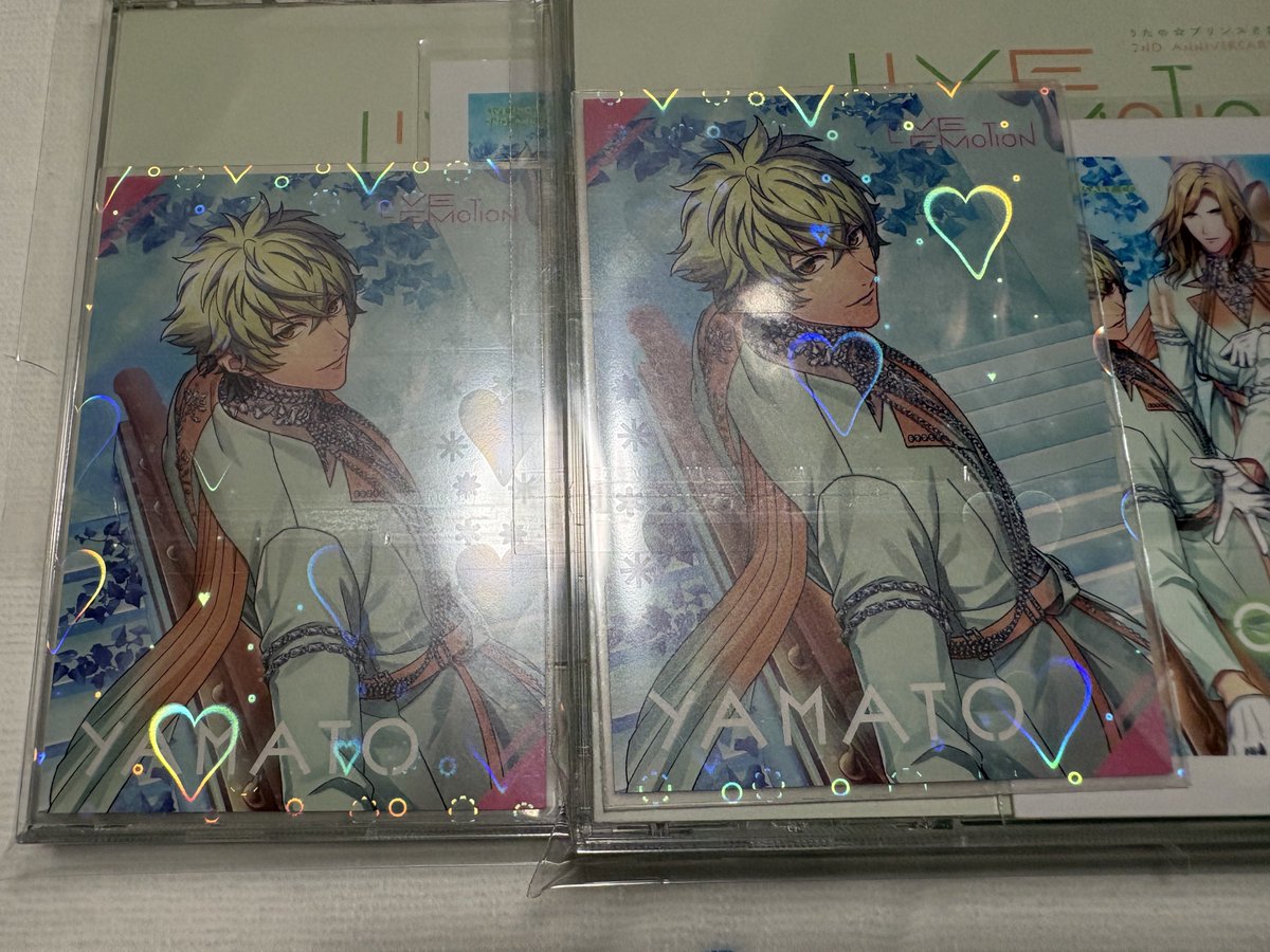 Touzyu_Koukan's tweet photo. 【交換】
うたプリ ライエモ 2nd メセカ
HEART BEAT

譲) 大和2
求) 瑛二,トキヤ＞カミュ

トキヤのみ友人分
現在カミュの枚数が多いため、カミュのみ緩募

郵送、または、大阪手渡し

7日 梅田手渡し
10日 天王寺手渡し(17時~21時)
固定日時手渡し
上記優先

ご検討よろしくお願い致します。 https://t.co/ejVXxsPq3C