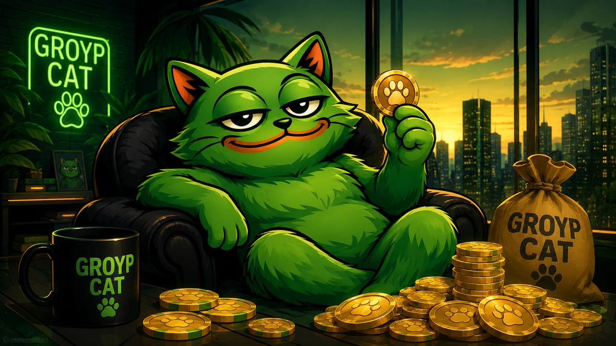 GROYPCATog's tweet photo. The story of Groypcat begins in a world of random memes, bridging the Groyp community with the power of cat culture. More than just a token, Groypcat is the first cat on TopBlast driven by character, narrative, and early believers writing its history. Welcome to the Groypcat era. https://t.co/JSgGBhHmjI