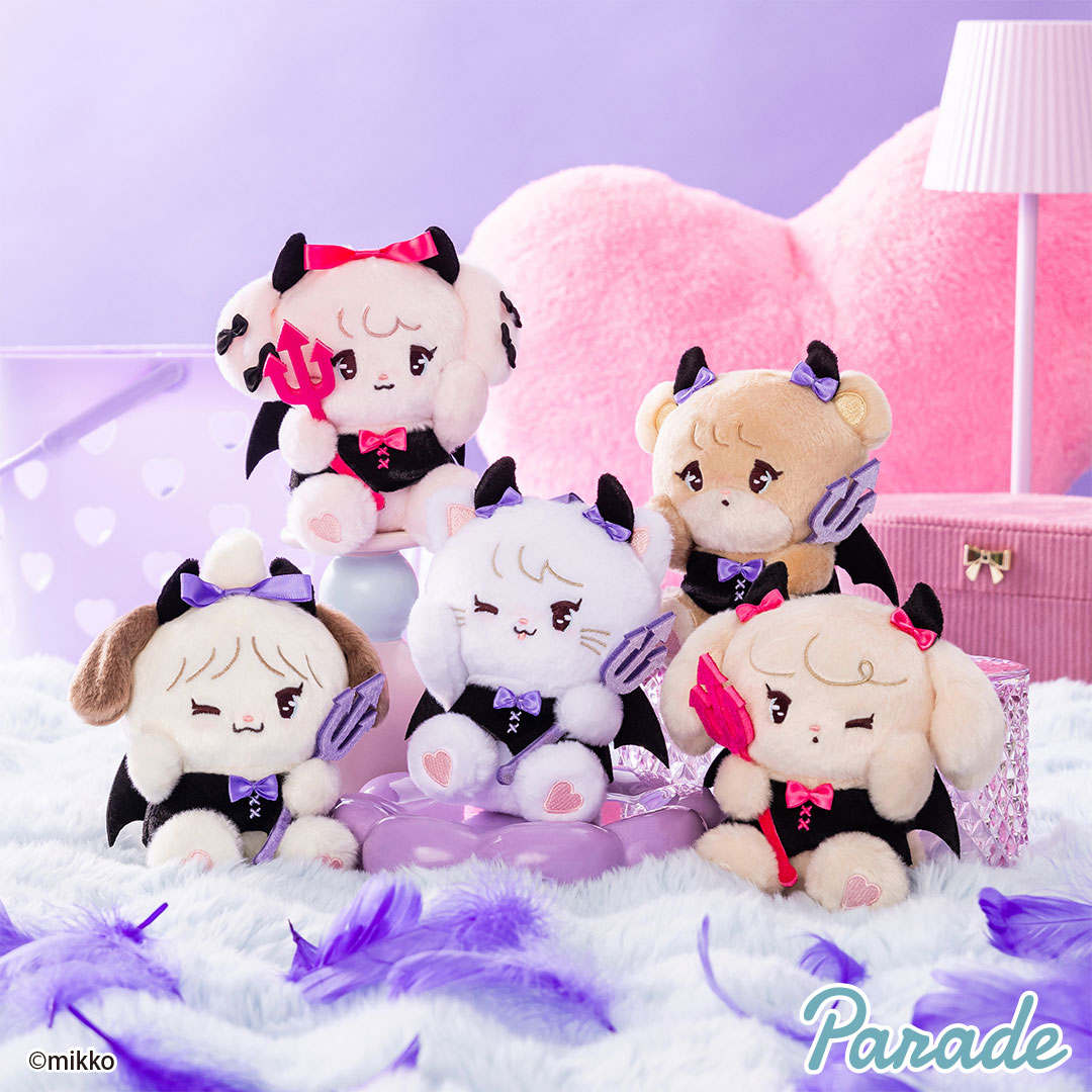 parade_prize's tweet photo. ／
📢8月プライズ新情報
＼

Lil ala mode より
こあくま♡マスコットが登場🦇💜🖤

詳細は後日お知らせになります！

#プライズ #Lilalamode https://t.co/sR9qoqczMQ