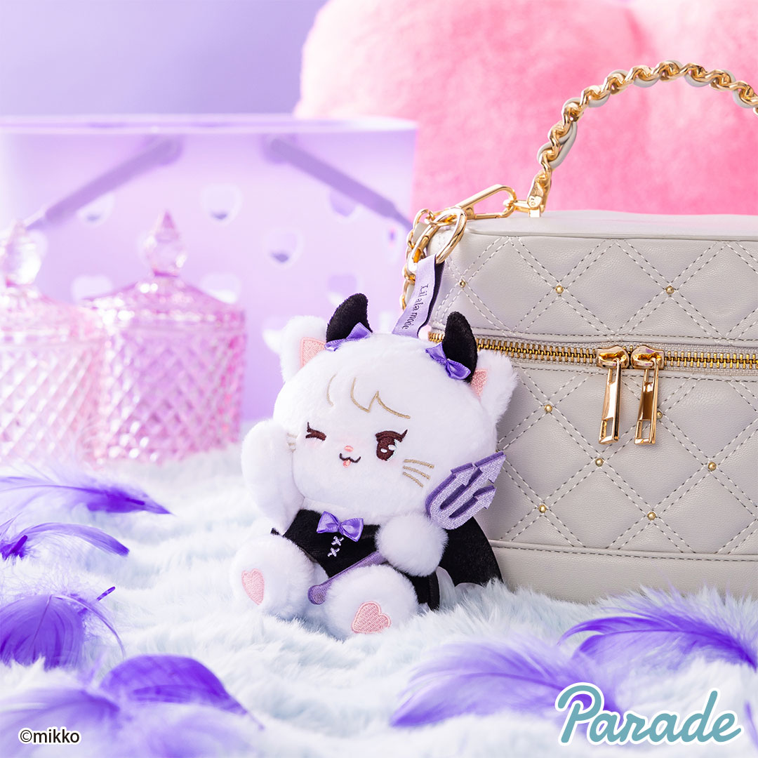 parade_prize's tweet photo. ／
📢8月プライズ新情報
＼

Lil ala mode より
こあくま♡マスコットが登場🦇💜🖤

詳細は後日お知らせになります！

#プライズ #Lilalamode https://t.co/sR9qoqczMQ