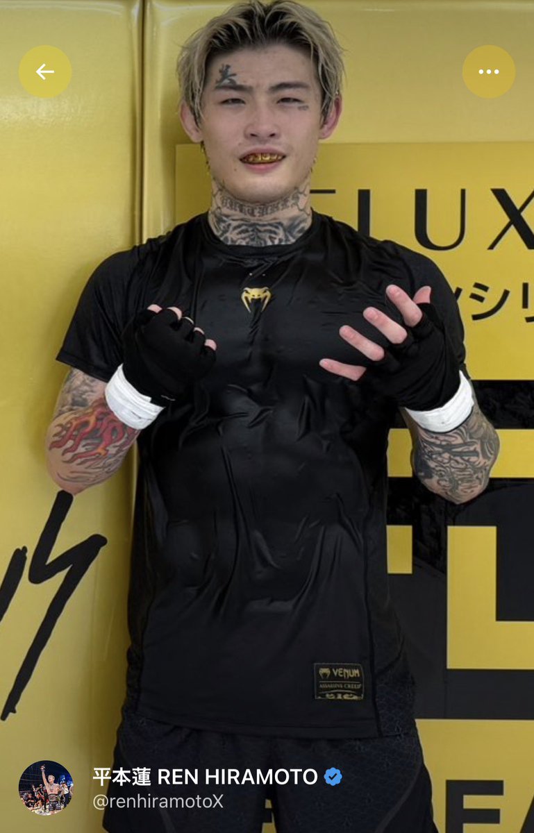 ebiman_mma's tweet photo. 服の上からでも筋肉の形が分かる
平本蓮かなり仕上がってきてる🔥 https://t.co/pNZp7q4E34