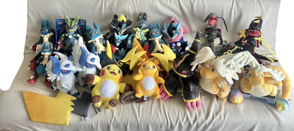メガシンカのぬいぐるみ寄せ集めてみた🧸🧬 #ポケモン #メガシンカ