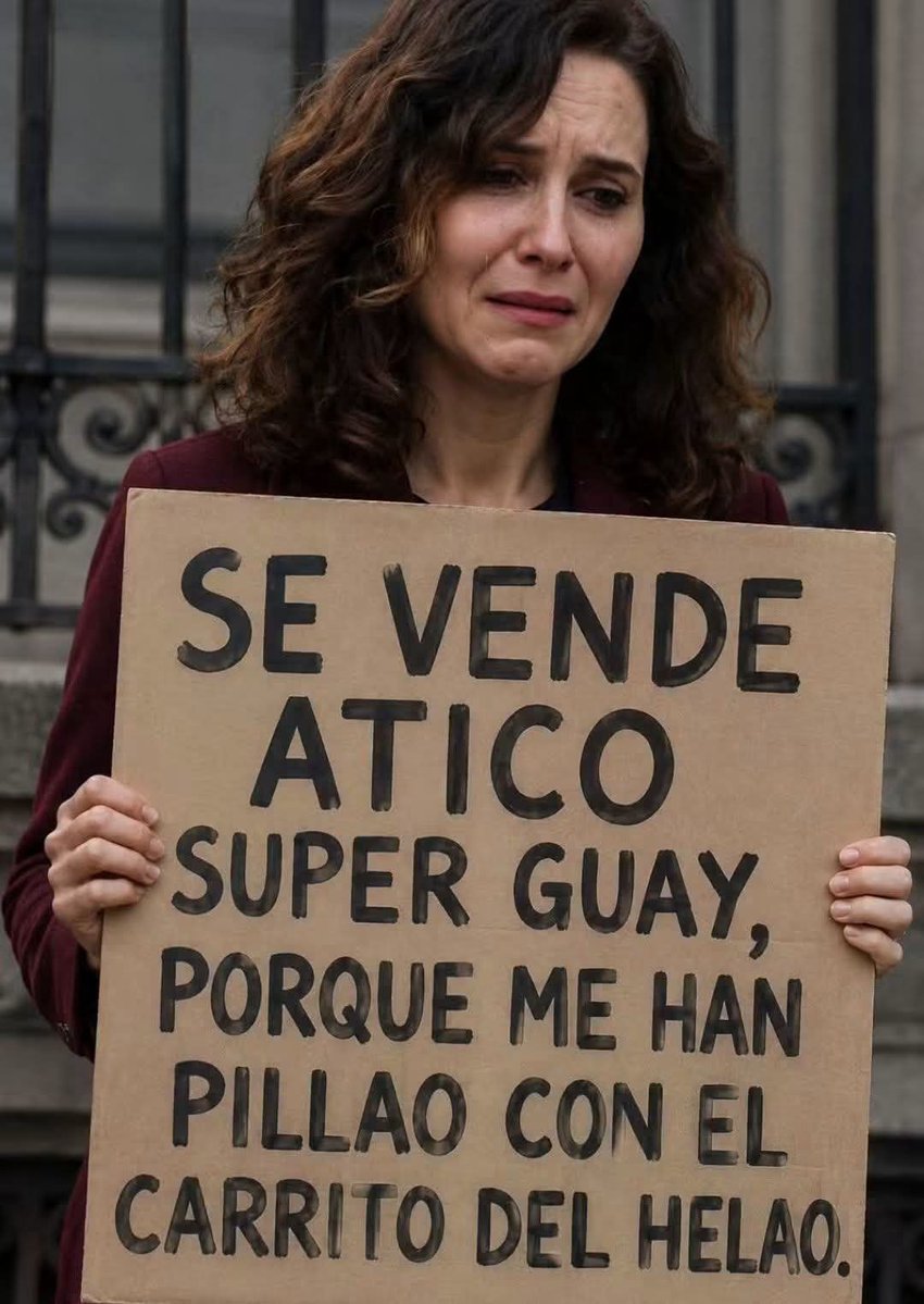 AlejandroAbadM's tweet photo. @pacomarhuenda Esto no os interesa.... ¿Con la inútil y corrupta presi de la @ComunidadMadrid , nadie se atreve? ¡SINVERGÜENZAS! #AyusoDimisión https://t.co/ECJ2suDjsD