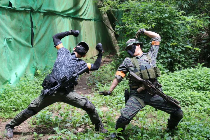 onimaddeath's tweet photo. #あなたのツーマンセルを見せて
静と動のツープラトン https://t.co/KZ5tKjiNO1