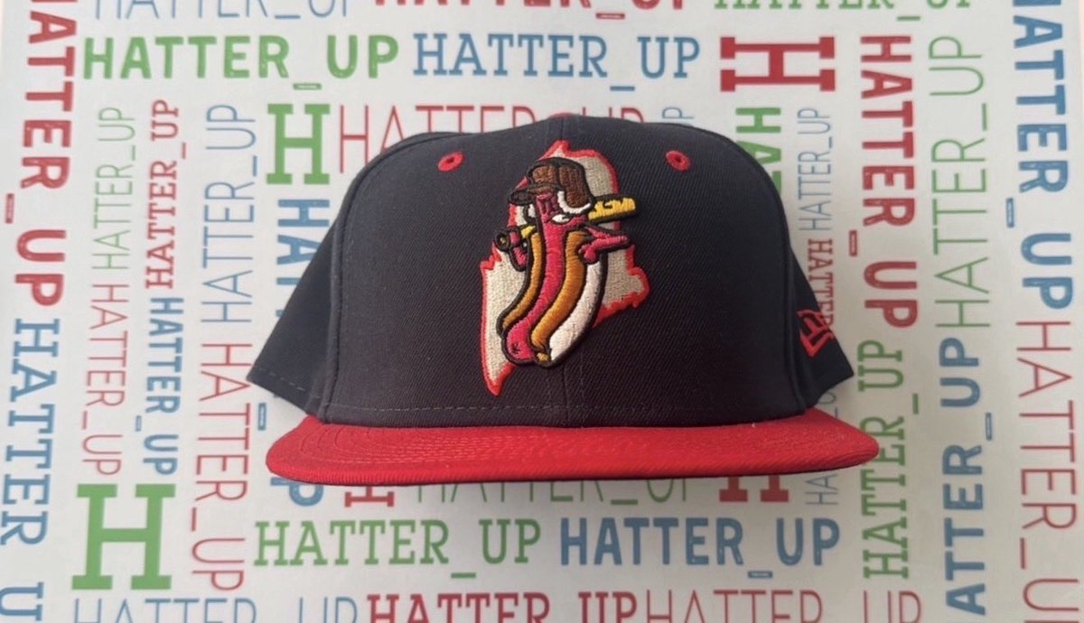 Hatter_up's tweet photo. Saturday is the Red Hot Dog Festival in Dexter Maine so in honor of that My hat of the day is the Red Snapper Cap of the @PortlandSeaDogs Alt identity of the Red Sox AA Team #PortlandSeaDogs #Maine #Hotdog🌭@RedSox #HatTwitter #Milb #HatoftheDay #HatCollector #UnitedByCaps https://t.co/gp7z5sSf4t