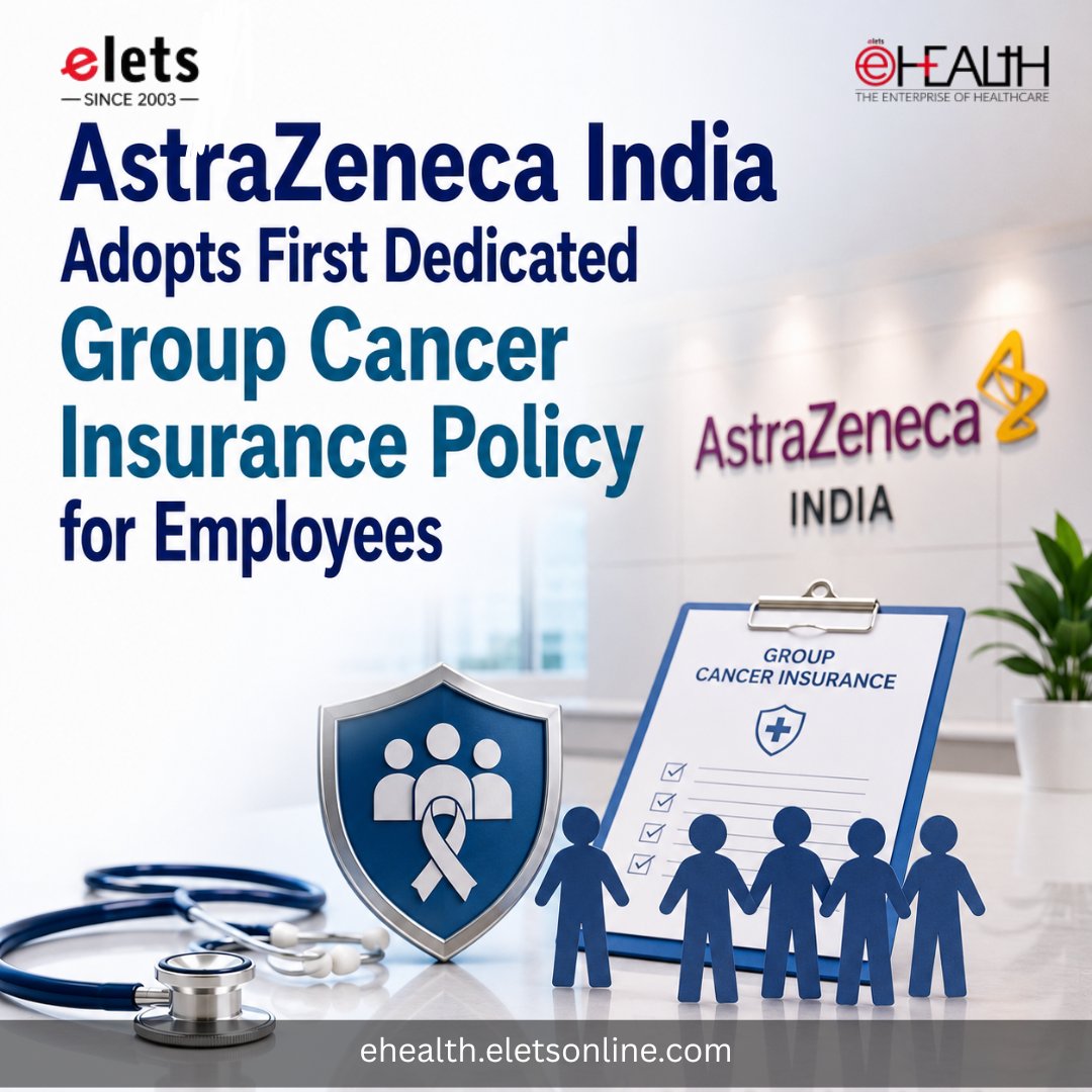 ehealthonline's tweet photo. AstraZeneca India has become the first company in the country to adopt a dedicated Group Cancer Insurance Policy for employees, offering coverage of up to ₹30 lakh.

Read more: https://t.co/VSwjWQap14

#AstraZeneca https://t.co/fXAUIF5eCd