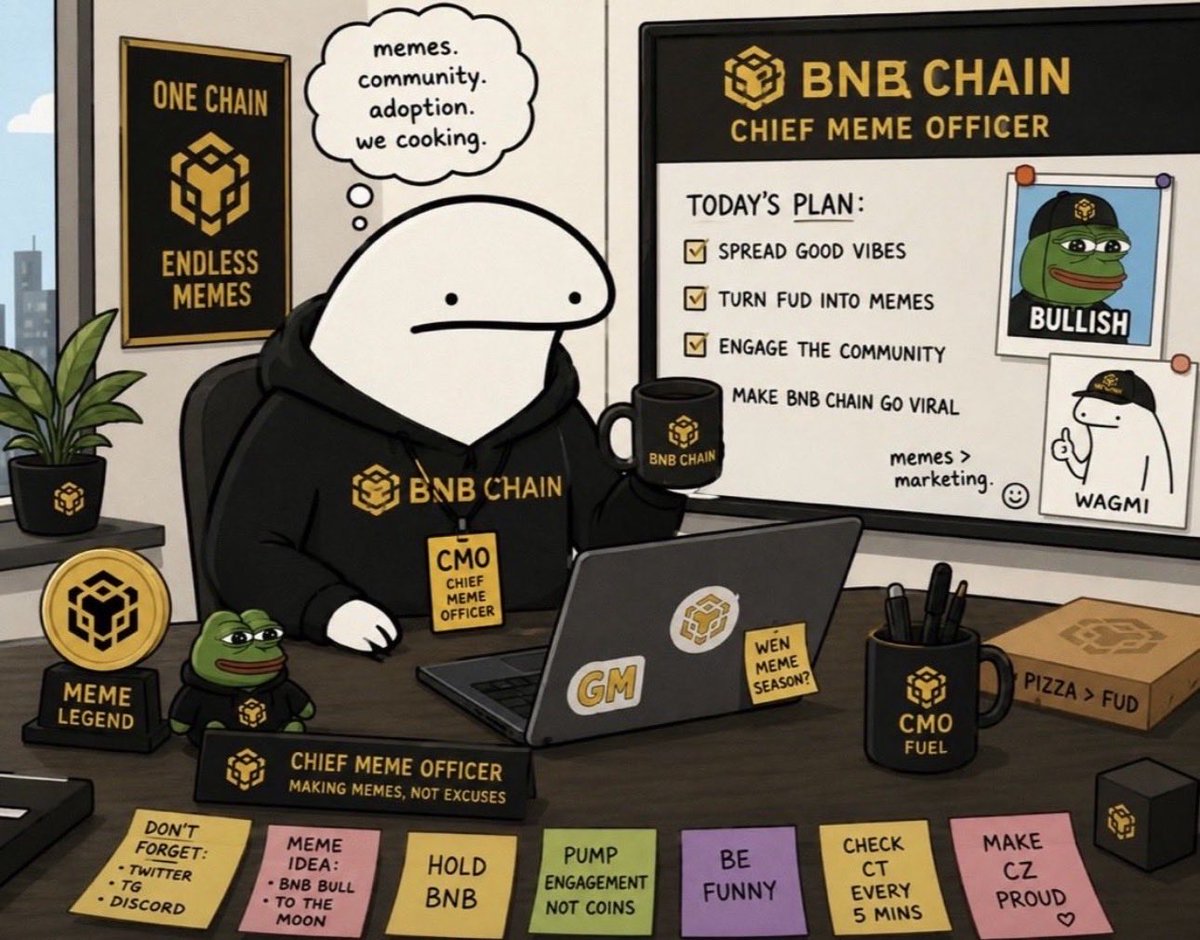 florkbnbcto's tweet photo. @Binance_intern Gm @Binance_intern sounds like CMO $Flork is ready to assist ! https://t.co/Nzd2Ol8KTj