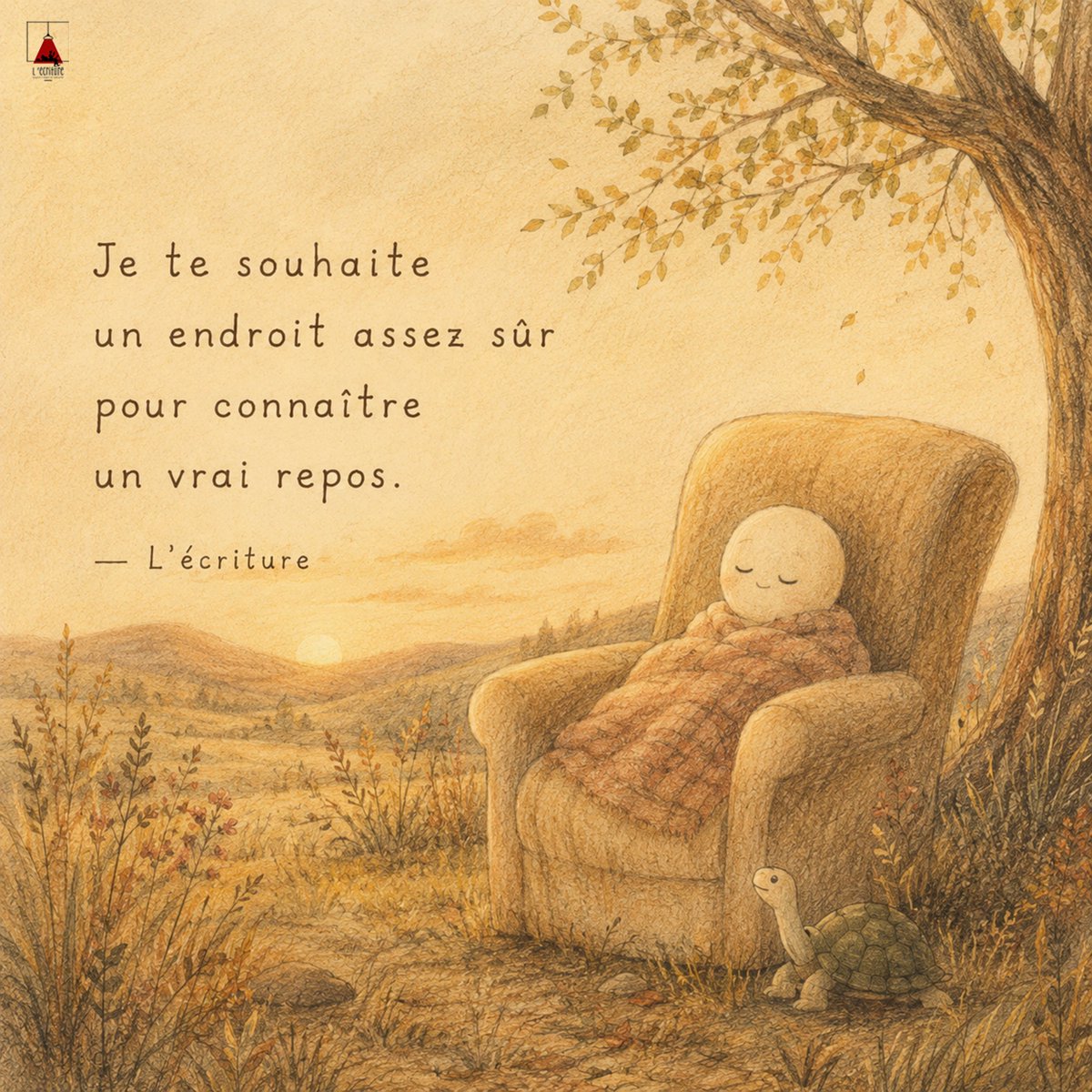Ecriture2's tweet photo. Je te souhaite une vie qui ne te demande pas constamment de survivre.
Une terre où tu puisses déposer ta fatigue, un endroit où ton cœur n’ait plus besoin de rester sur ses gardes, un chemin loin de ce qui te blesse et une tendresse qui ne te demande pas de mériter sa douceur. 🤍 https://t.co/BhgzGfCQei