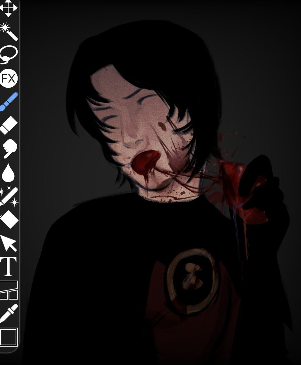 gusigator's tweet photo. tim drake eats his spleen #timdrake https://t.co/WiQJltncHC