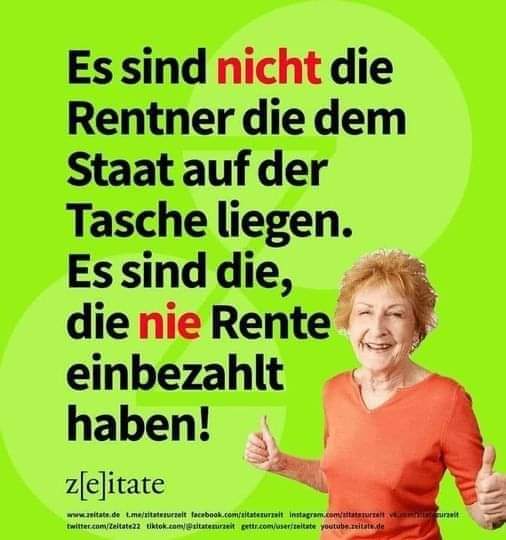 ChHaussmann's tweet photo. @GegenHartz In Zukunft geringere #Rentenerhöhungen möglich: #Wirtschaftsweise mit neuer #Renten Formel
https://t.co/9TXlZZin48 https://t.co/5jkVRgYBlv
Mal sehen wie sehr Pensionen der Wirtschaftsweisen für #Beamte steigen werden, ohne eigene Beiträge wäre ja höhere Steigerung gerecht 🤗 https://t.co/8vVA6AN3IF