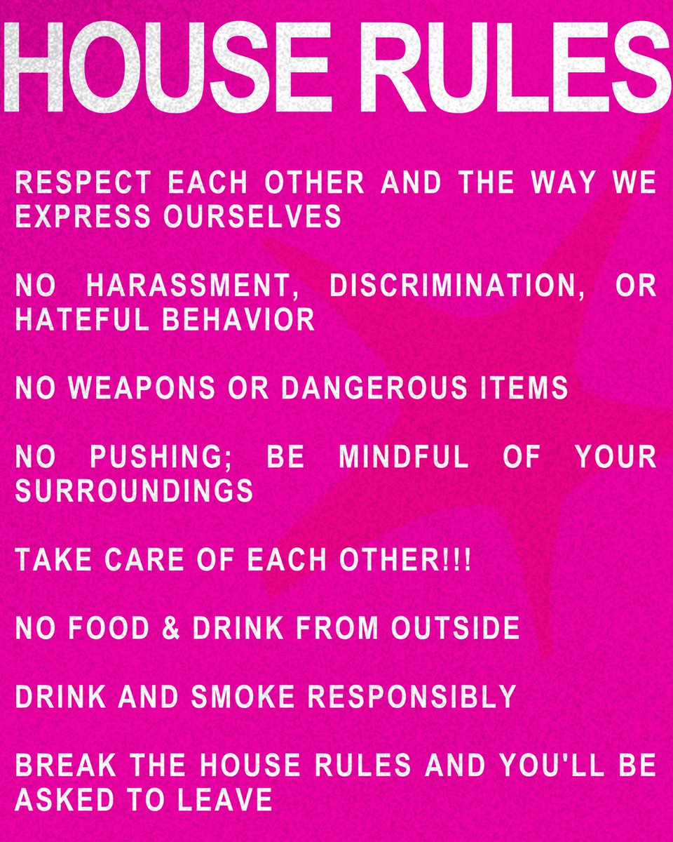 V8RTY4U's tweet photo. V8RTY PEOPLE, THIS IS YOUR GUIDE!

Here are the details for our:
- RUNDOWN
- HOUSE RULES 
- MAPS/LOCATION

Please read these carefully for the best V8RTY experience. 

You know what to do.
Xoxo, #V8RTY4U 💋 https://t.co/127sZ4qFPk