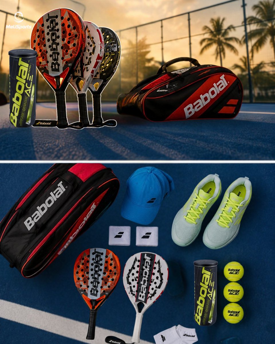 melisports's tweet photo. The fastest-growing sport in the world is already on Nigerian courts. 

Babolat padel gear. Available now. https://t.co/WbYyorN4E9

#PadelNigeria #PlaywithMeliSports #Babolat #BabolatPadel https://t.co/gozo3telZM