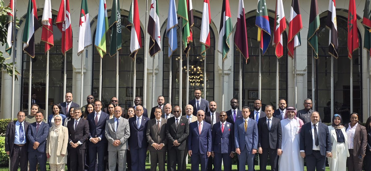 _AfricanUnion's tweet photo. The 21st Senior Officials' Meeting of the Coordination Committee of the Africa-Arab Partnership is holding today, 5 August 2026 at the General Secretariat of the League of Arab States in Cairo., Arab Republic of #Egypt.

The meeting will assess the outcomes of the implementation of decisions made at the 4th Africa-Arab Summit, which took place in Malabo, Equatorial Guinea in 2016, and discuss implementation of ongoing programs and activities of the partnership.